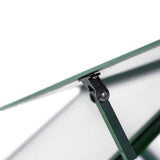Greenhouse with Base Frame Green 169x114x202 cm Aluminium 4005826