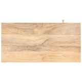 Dressing Table Natural Mango Wood Solid Mango Wood Medium 289636