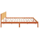 Bed Frame Brown 180 x 200 cm Solid Pine wood 872181