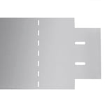 Set of 15 Flexible Lawn Fence Galvanised Steel 100 x 14 cm 271783