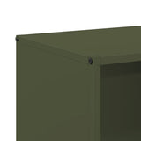 Firewood Rack Olive Green 40x30x75 cm Cold-rolled steel 864194