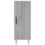Highboard Grey Sonoma 34.5x34x180 cm Engineered Wood 3198823