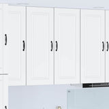 Dishwasher Panel Kalmar White 80 x 31 x 100 cm Engineered Wood 884794