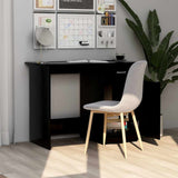 Desk Black 100x50x76 cm Engineered Wood 801081