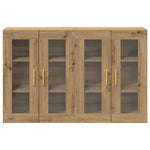Wall Mounted Cabinet 2 pcs Artisan oak 69.5 x 34 x 90 cm 3334306