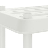 Shelving Unit 3-Tier 100 x 40 x 96 cm PP White 8011746