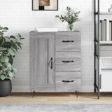 Sideboard Grey Sonoma 69.5x34x90 cm Engineered Wood 830258