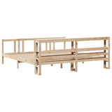 Bed Frame with Headboard without Mattress 180x200 cm Super King 3305975