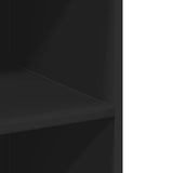 Highboard Black 70x41x185 cm Engineered Wood 3281688