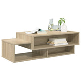 Coffee Table Sonoma Oak 105 x 50 x 32.5 cm Engineered Wood 8000206
