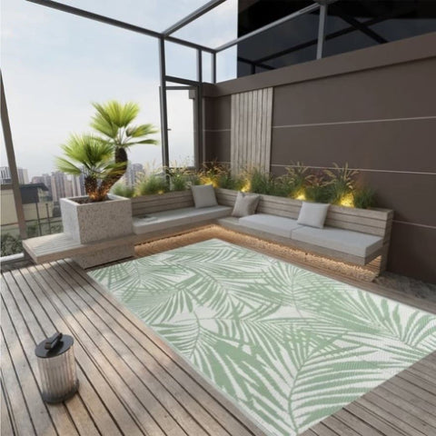 Outdoor Rug ARAKIL Green 190x290 cm PP 316910