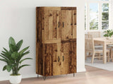 Highboard Old Wood 69.5 x 34 x 180 cm Engineered Wood 3415687