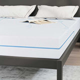 Mattress White 140 x 200 cm Foam 4106294