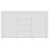 ZNTS Sideboard White 120x36x69 cm Engineered Wood 801841