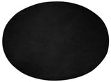 Anti-Slip Faux Rabbit Fur Rug OLITE Black 200 cm Polyester 42021737