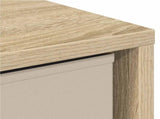 Sideboard with Drawer Sonoma Oak 35 x 32 x 99.5 cm 8000566