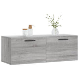 Wall Cabinet Grey Sonoma 100x36.5x35 cm Engineered Wood 830162