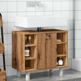 Bathroom Cabinet Artisan Oak 60x32x53.5 cm Engineered Wood 856145