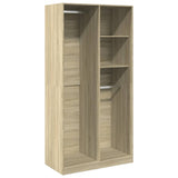Wardrobe Sonoma Oak 100x50x200 cm Engineered Wood 3307767