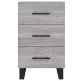 Bedside Cabinet Grey Sonoma 40x40x66 cm Engineered Wood 827690