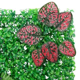 Artificial Plant Fence 24 pcs Green 40x60 cm 366639