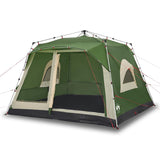 Family Tent Cabin 7-Person Green Quick Release 4004216