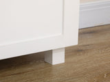 Freestanding Kitchen Cupboard, Nordic Storage Cabinet with Drawer, Doors and Open Countertop for T3398P344628