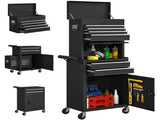 Three-Part Steel Locking Tool Chest - Black T3398P425128