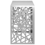 Air Conditioner Cover Silver 110 x 50 x 80 cm Galvanised Steel 8014169