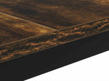 Coffee Table Smoke Oak 100 x 100 x 45 cm Engineered Wood 892586