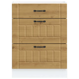 Kitchen Base Cabinet Lucca Artisan Oak Engineered Wood 854278