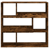 Book Cabinet/Room Divider Smoked Oak 100x33x94.5 cm 854440