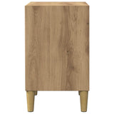 Bedside Cabinets 2 pcs Artisan Oak 40x30x50 cm Engineered Wood 856419