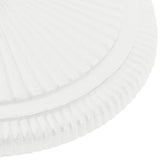 Umbrella Base White 45x45x30 cm Cast Iron 317770