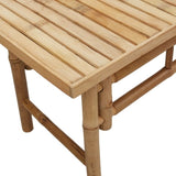 ZNTS Garden Bench 80x38x45 cm Bamboo 4106584