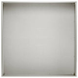 Garden Planter 2 pcs Silver 40 x 40 x 20 cm Stainless Steel 8004989