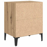 Bedside Cabinet 2 pcs Artisan Oak 40 x 30 x 50 cm 875101