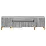 LED TV Cabinet Grey Sonoma Engineered Wood 896251