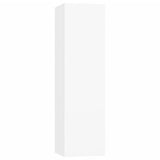 7 Piece TV Cabinet Set White Engineered Wood 3078717