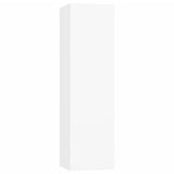 7 Piece TV Cabinet Set White Engineered Wood 3078717
