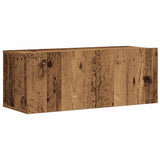 7 Piece TV Cabinet Set Wall-mounted Old Wood Engineered Wood 3329019