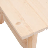 3 Piece Garden Lounge Set Solid Wood Spruce 3185533