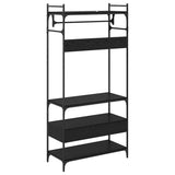 Wardrobe Black oak 89 x 39 x 184.5 cm Engineered wood 883549