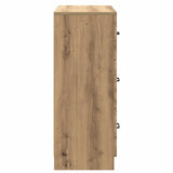 Drawer Cabinet Artisan Oak 66 x 34.5 x 87 cm Engineered Wood 895764