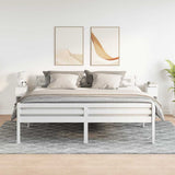 Bedside Cabinets with Drawer 2 pcs White 20x36x60 cm 858696