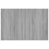 Bed Headboard with Cabinets Grey Sonoma Engineered Wood 3115690