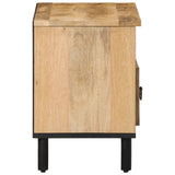 TV Cabinet 80x33x46 cm Solid Wood Mango 358229
