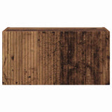 TV Wall Cabinet Old Wood 60 x 31 x 29.5 cm Engineered Wood 892205