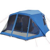 Family Tent 10-Person Blue Quick Release Waterproof 94289