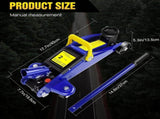 Trolley Jack 2 Ton Tonne Low Profile Hydraulic Floor Lifting Car Van Garage New 02252592
